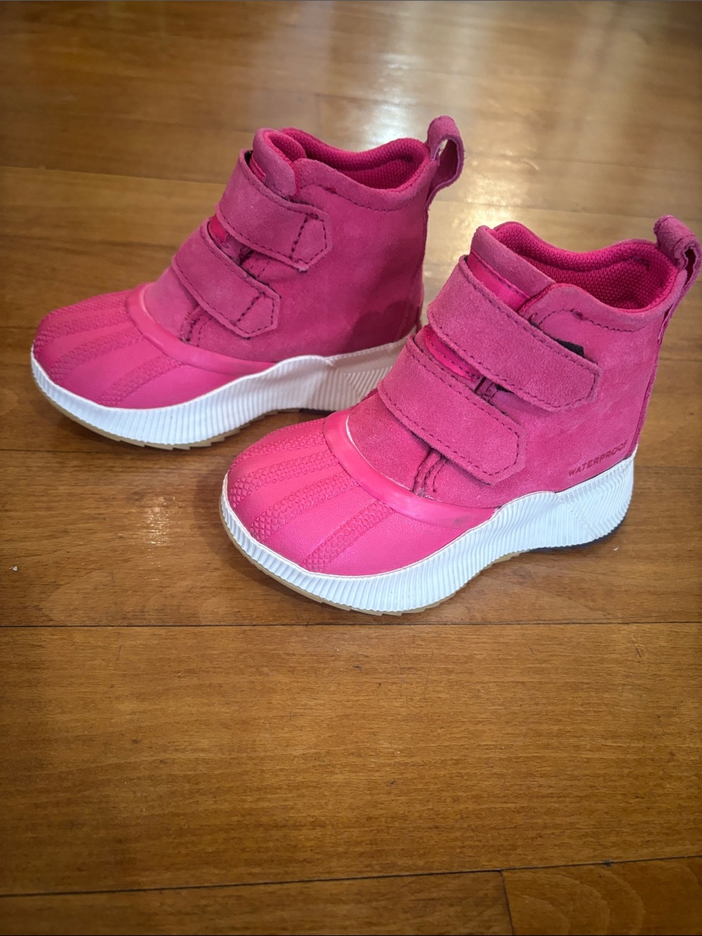 Sorel Kids Pink Waterproof Out-n-About Boots